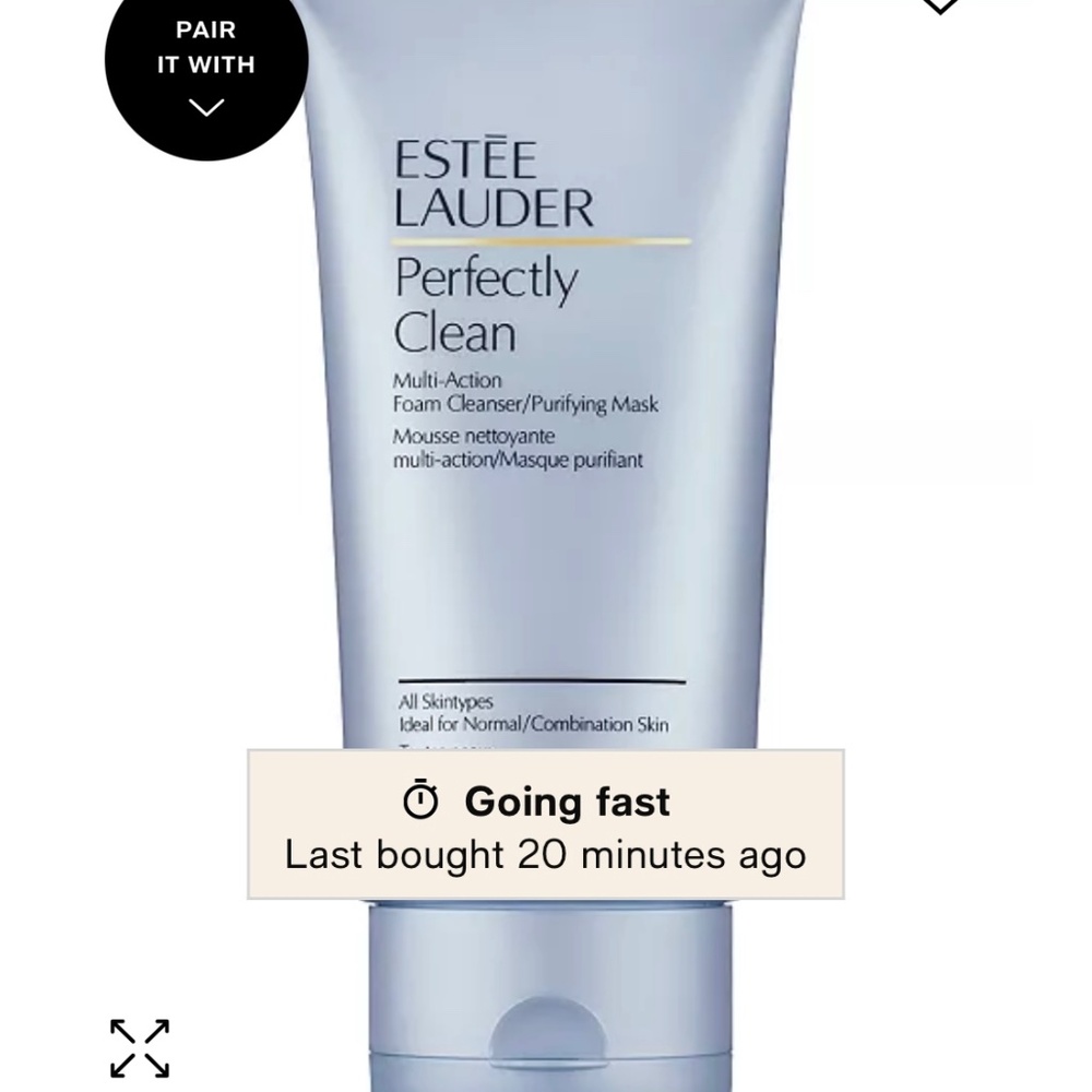 Estée Lauder Perfectly Clean Multi-Action Foaming Cleanser + Purifying Face Mask